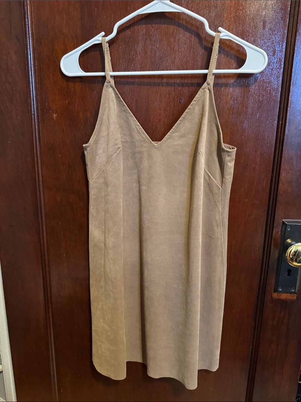 Aritzia Wilfred Free Faux Suede Dress